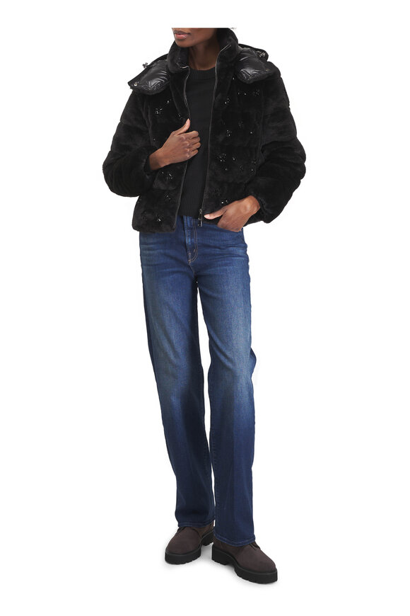 Aquatalia Eva Anthracite Suede Boot - view 2