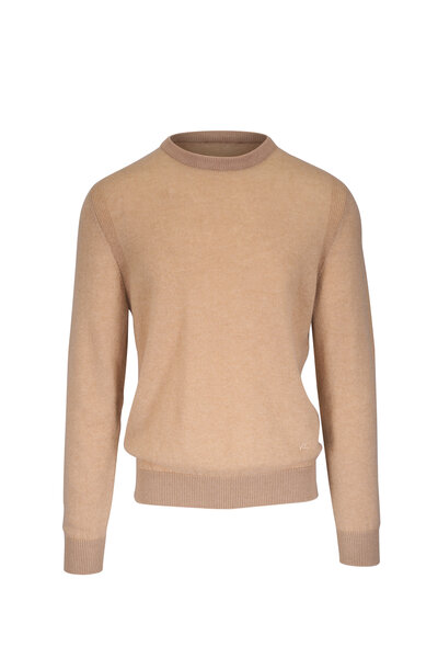Brunello Cucinelli - Beige Cotton Full Zip Cardigan
