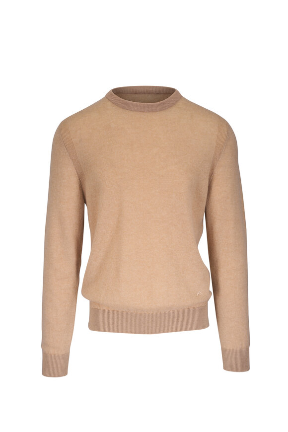 Brunello Cucinelli - Off White Cotton Ribbed Full Zip Sweater