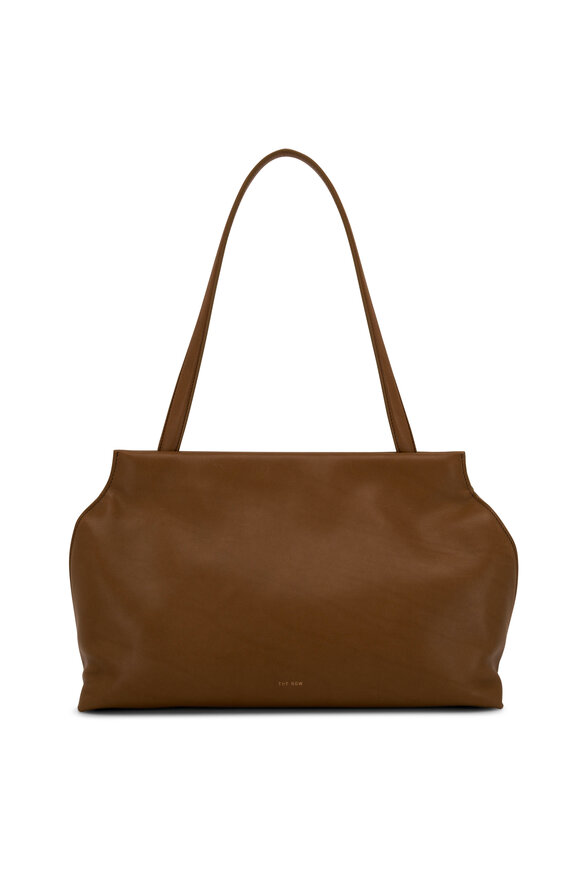 The Row - Sienna Muschio Leather Shoulder Bag