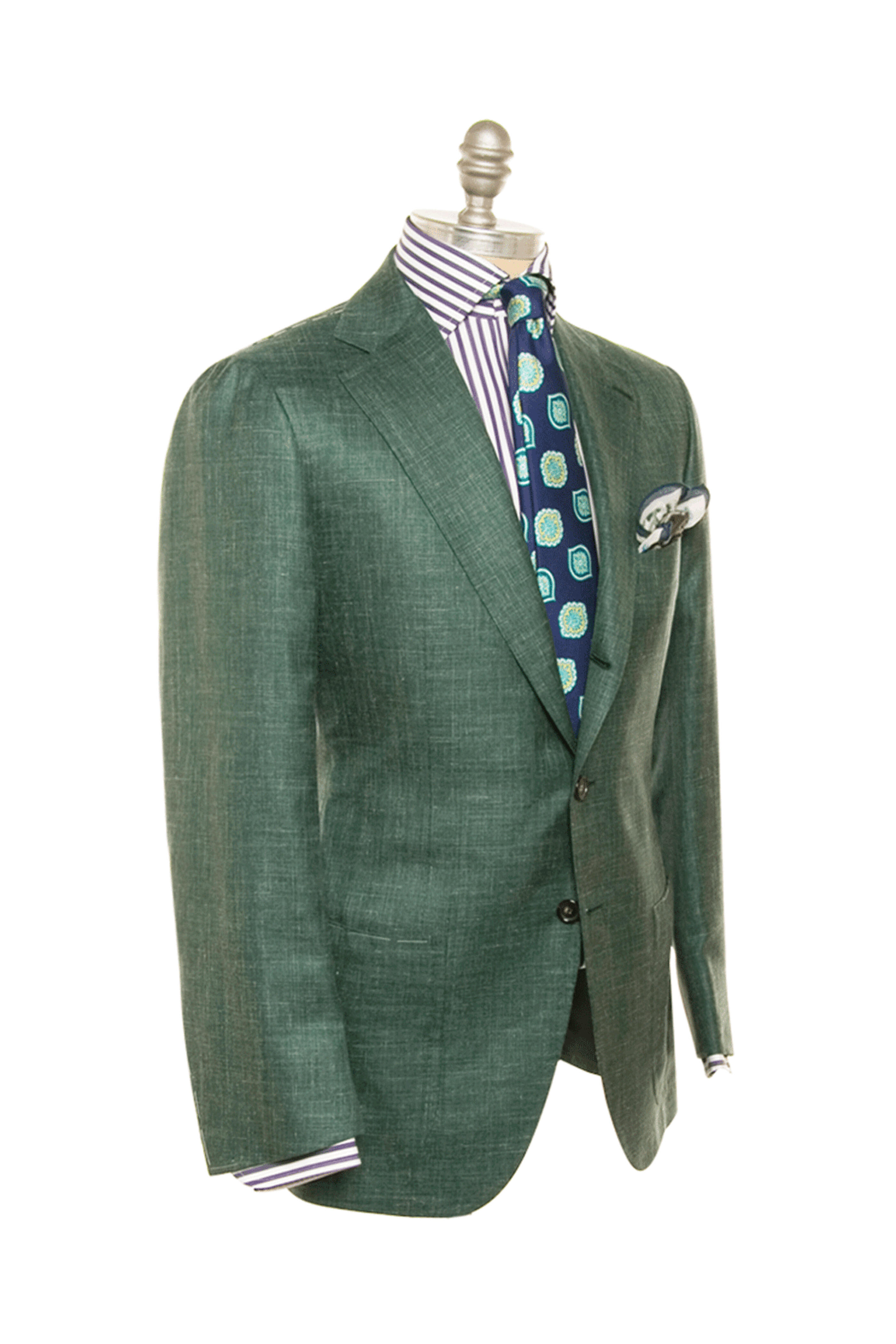 Cesare Attolini - Emerald Melange Sportcoat