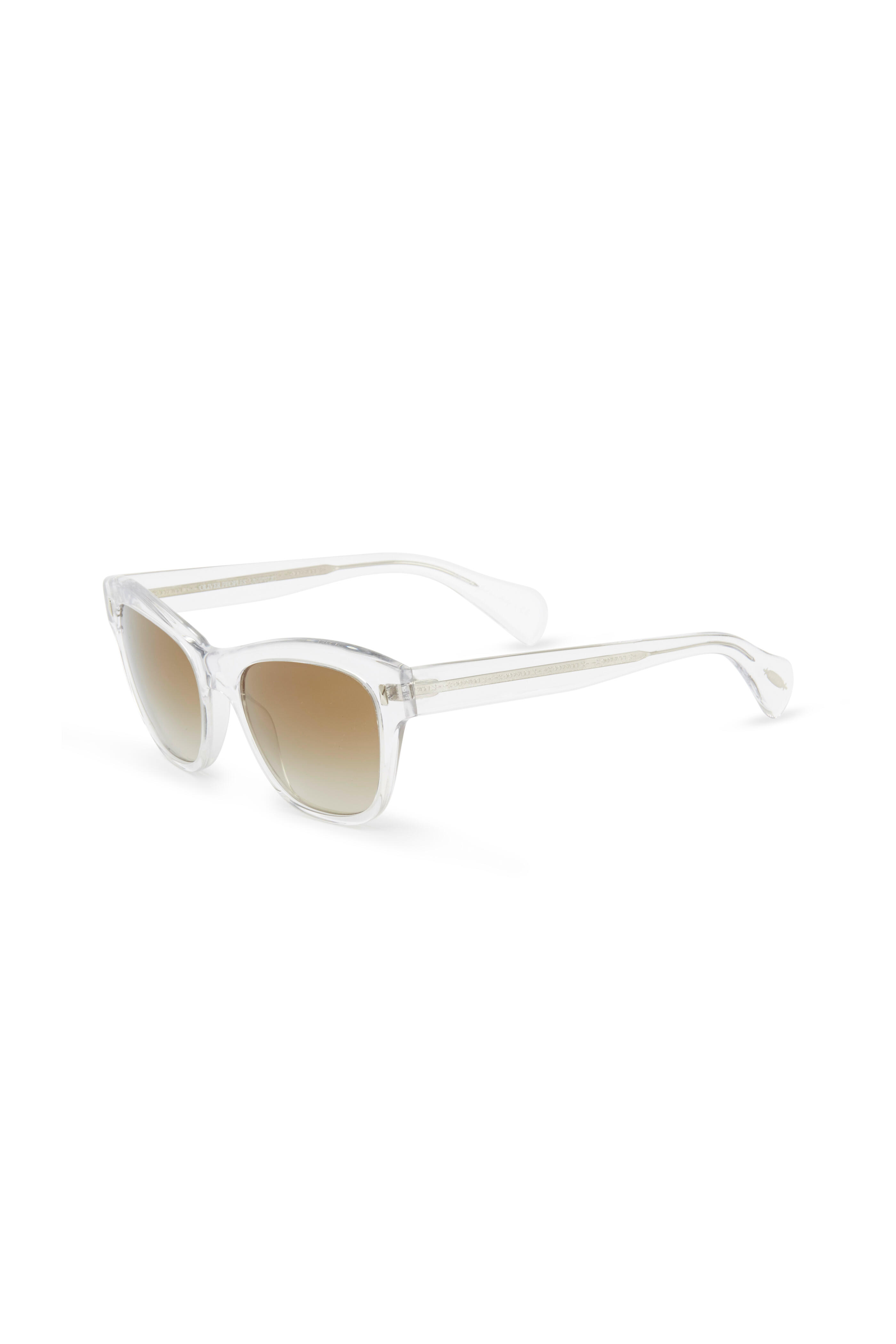 Oliver Peoples - Sofee Crystal Bronze Sunglasses
