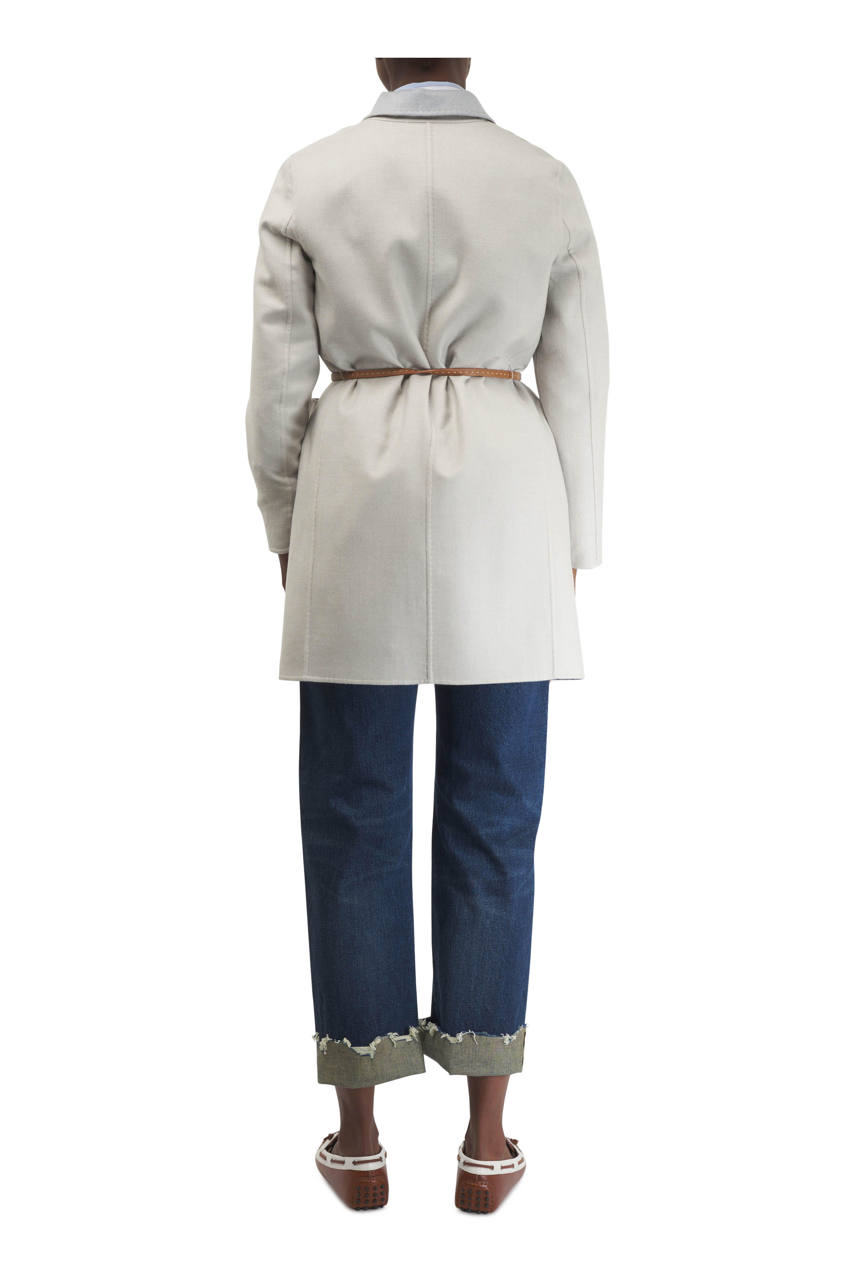 Lafayette 148 New York - Two-Tone Wool & Silk Reversible Jacket