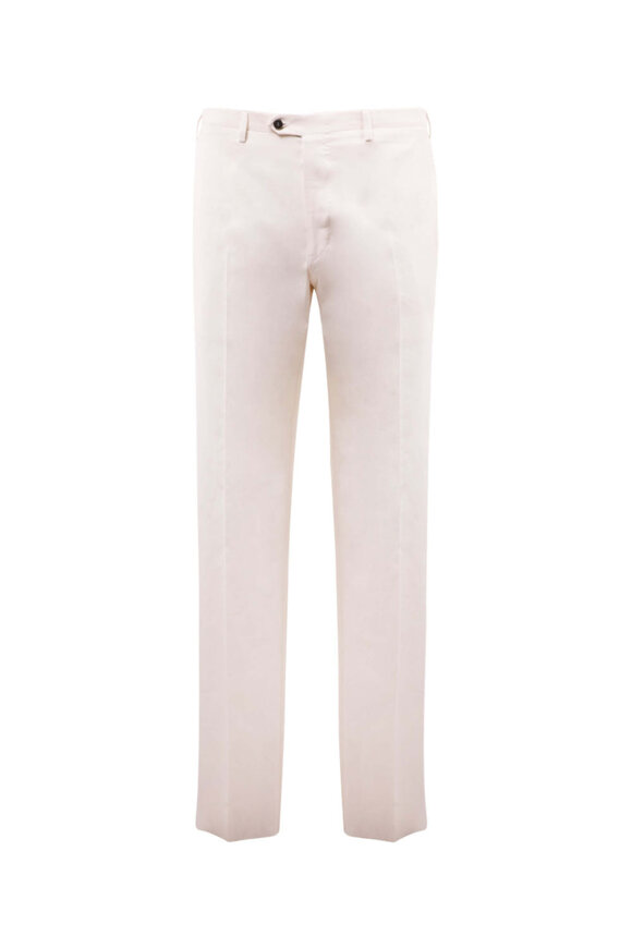 【関税&送料込み】Brunello Cucinelli Cotton Trousers Brunello Cucinelli - Tan Stretch Cotton Traditional Fit Jean
