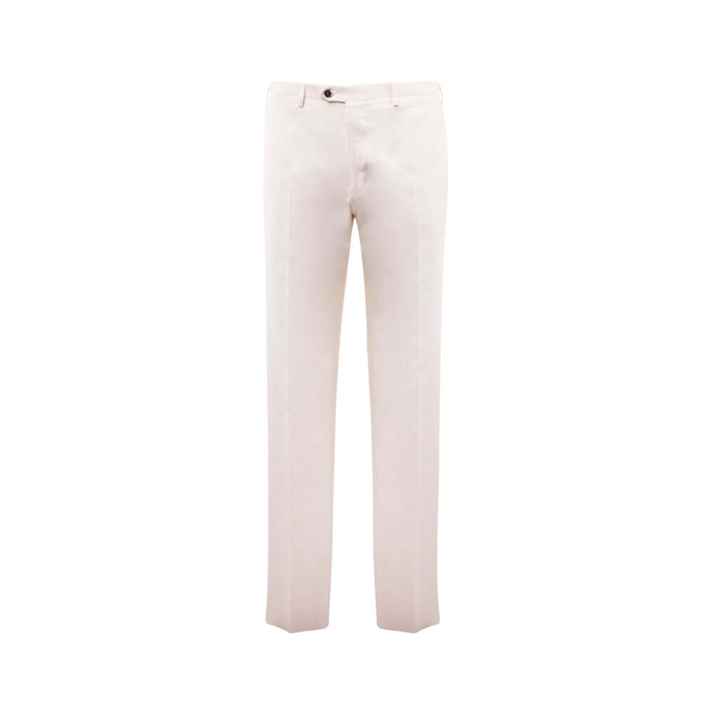 パンツ KITON Loose leg pants White D56108K0920C01 Kiton - Light Khaki Cotton Quarter Top Pants | Mitchell Stores