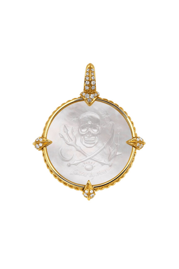 Paspaley Petite Guided by Stars Coin Charm