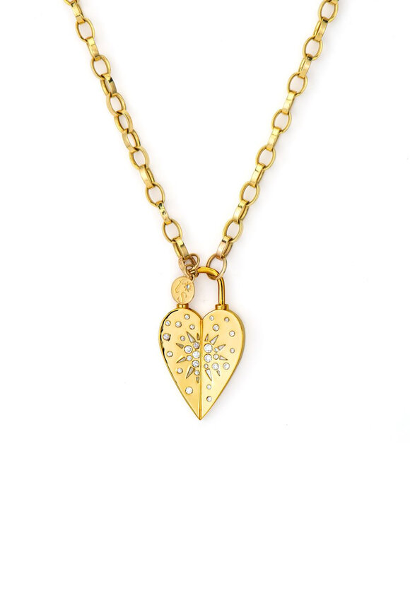 Three Stories Love Explosion Heart Pendant