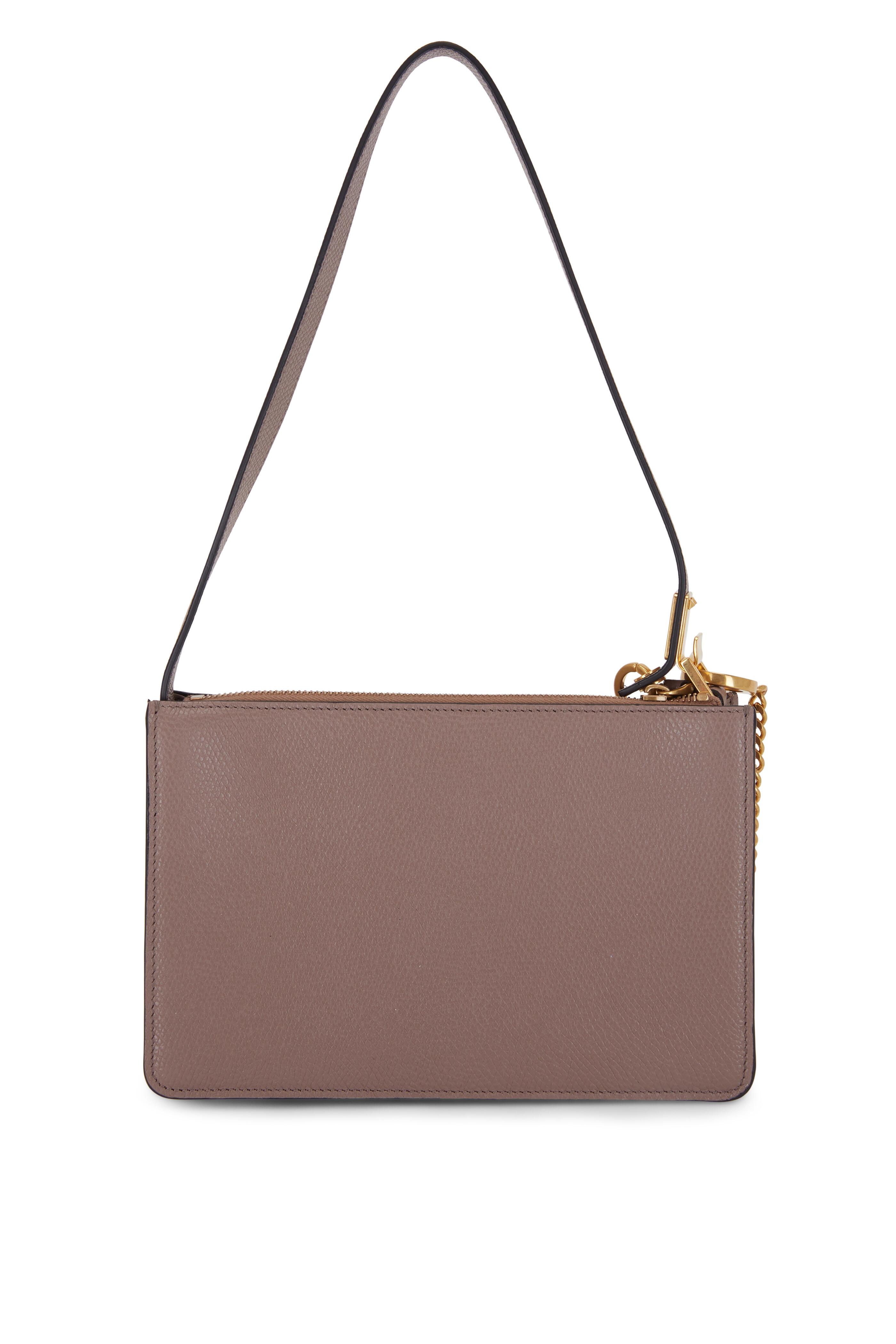Valentino Garavani - V-Sling Clay Grained Leather Small