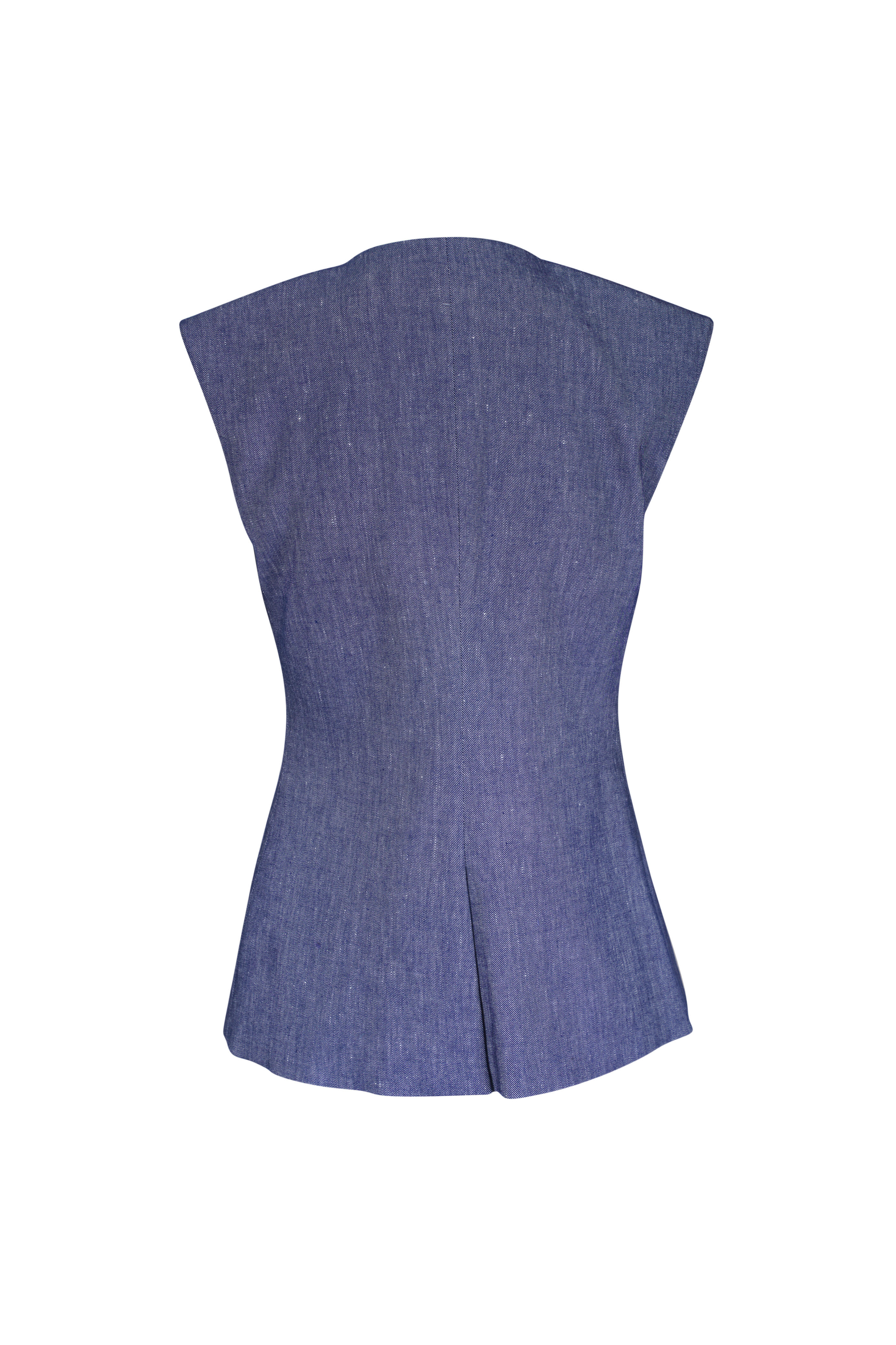 Veronica Beard - Tamara Blue Mélange Vest