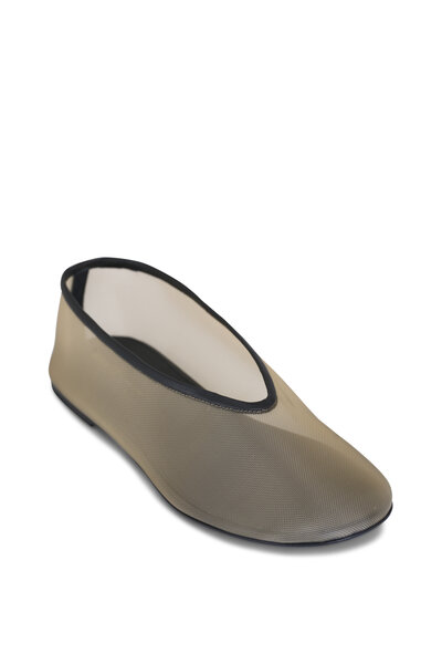 フラットシューズ KHAITE Woman Ballet flats Black F4038790 830 Charlotte Ballerina Flat in Black Leather – KHAITE