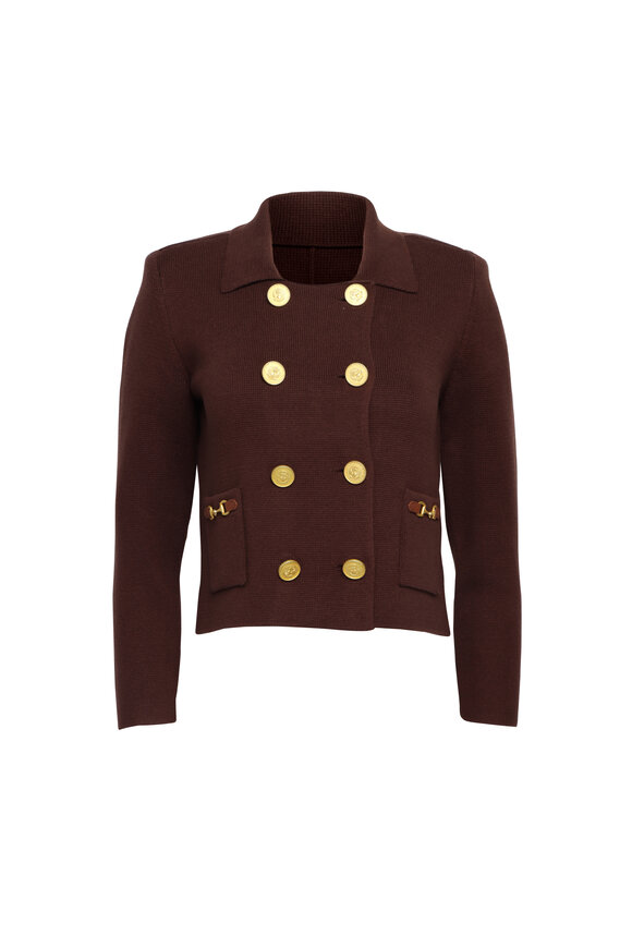 Nili Lotan - Cambre Uniform Green Cotton & Linen Jacket