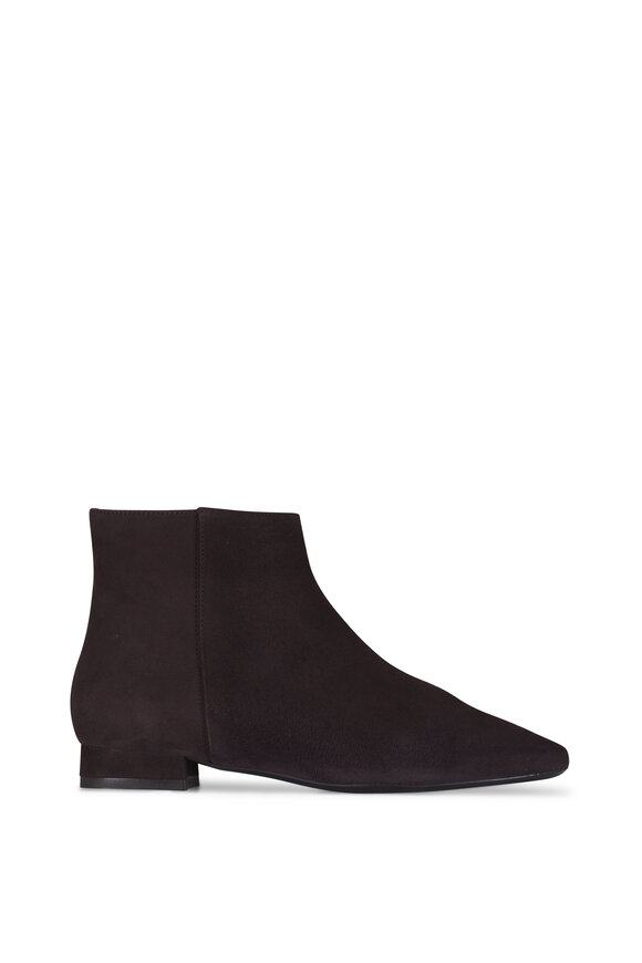 Aquatalia Priscilla Espresso Suede Bootie - view 2