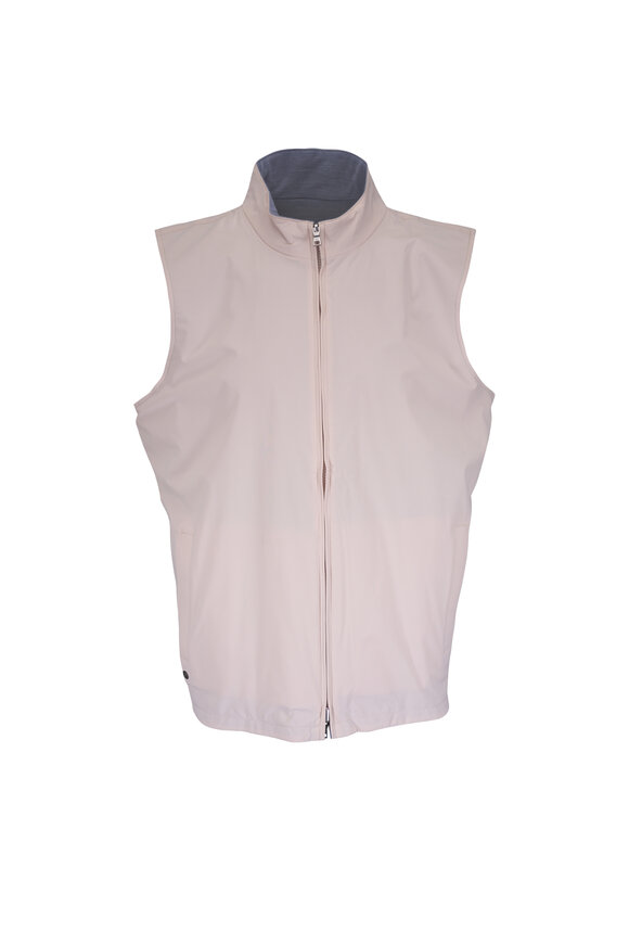 Peter Millar Ryder Truffle Crown Crafted Reversible Vest