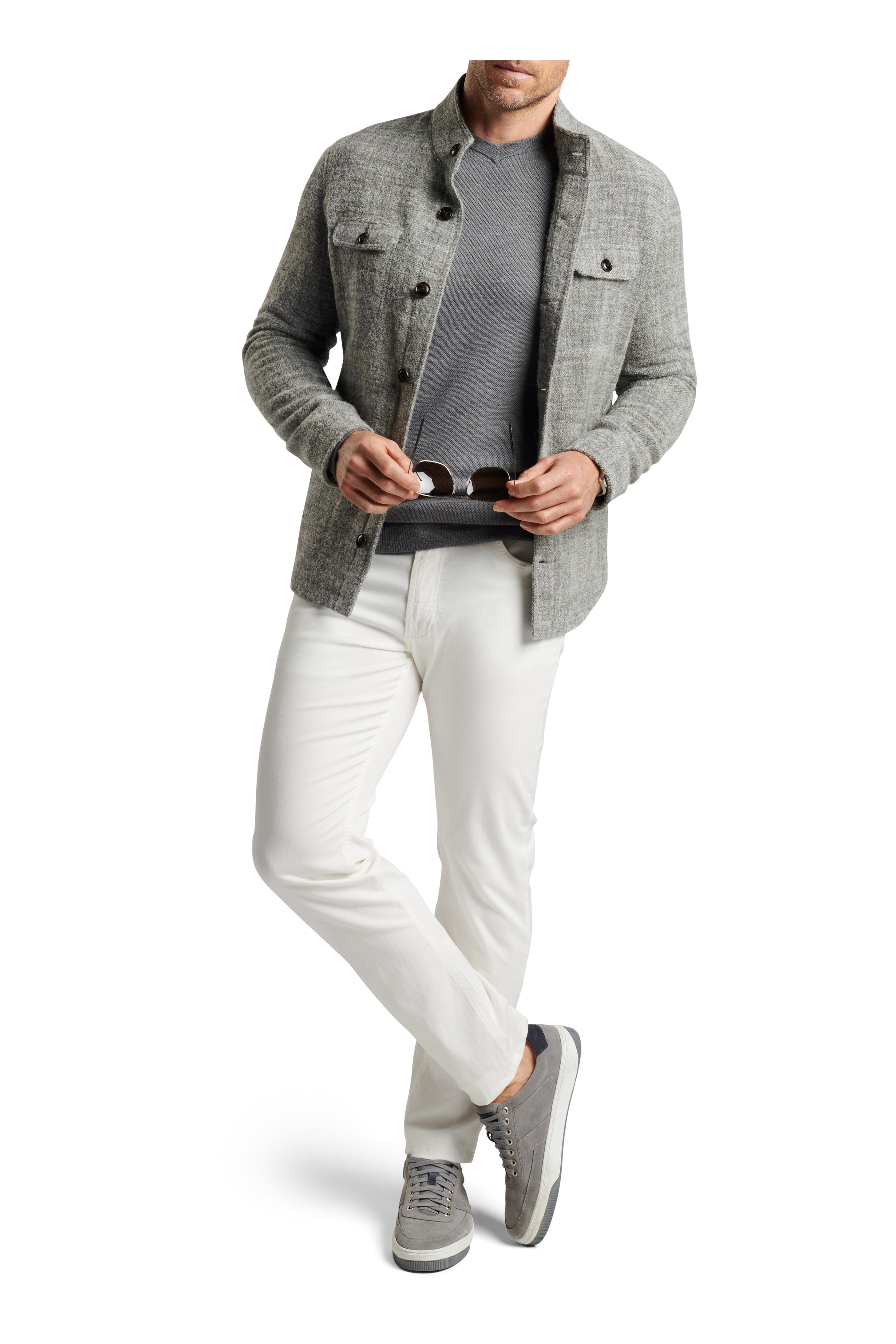 Peter Millar - Gray Stable Overshirt