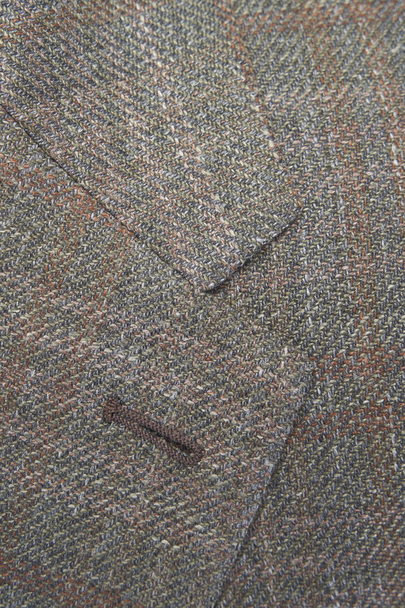 Zegna - Brown Crossover Plaid Sportcoat