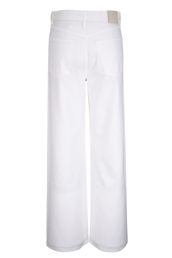 Citizens of Humanity Paloma Soft White Wide-Leg Jean - view 3