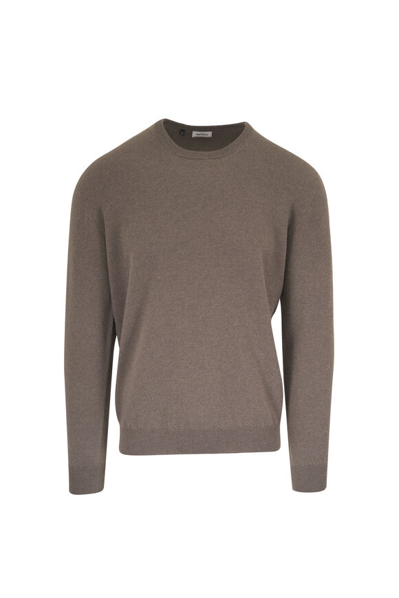 Atelier Munro Hunter Green Cashmere Crewneck Sweater - view 1