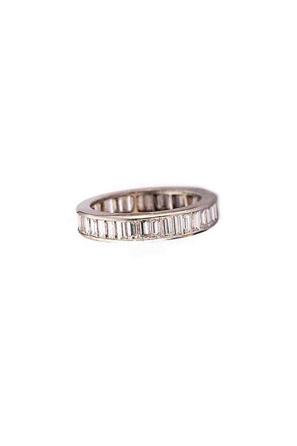 Oscar Heyman Platinum Diamond Guard Ring