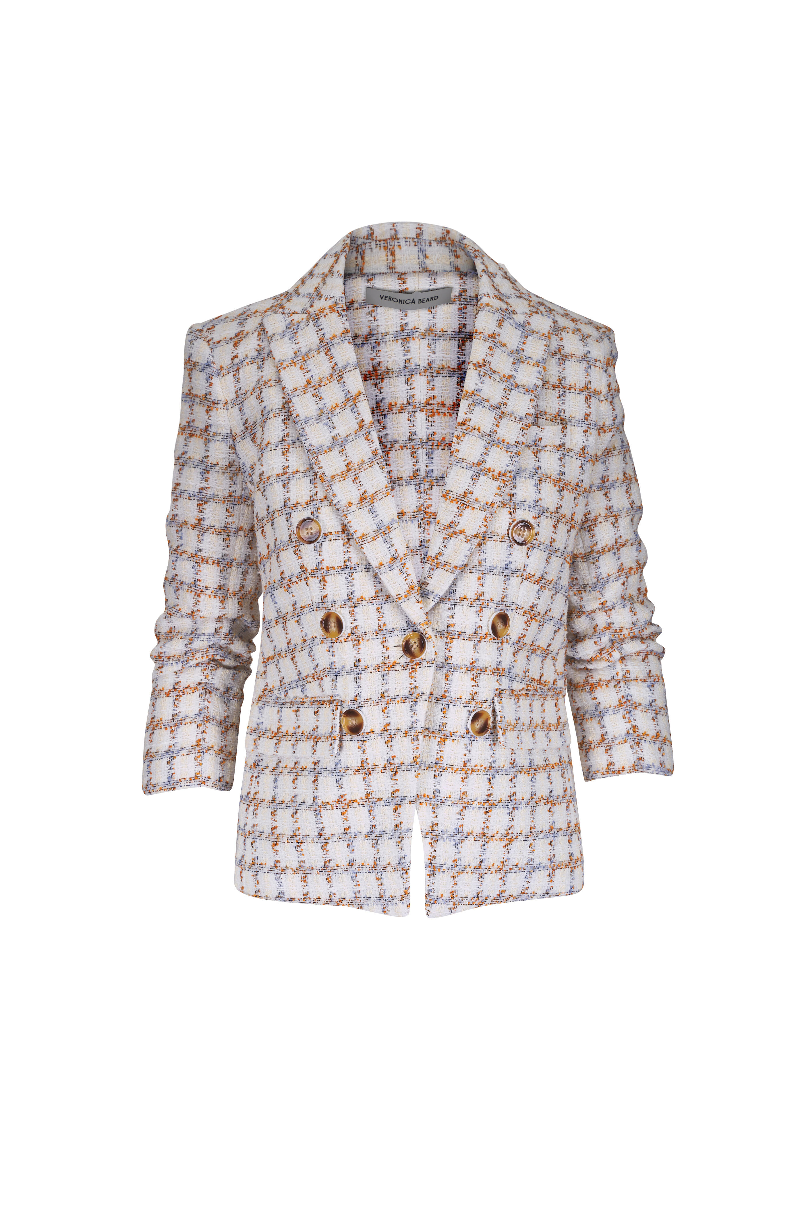 Veronica Beard - Ryland Ecru Multi Dickey Jacket