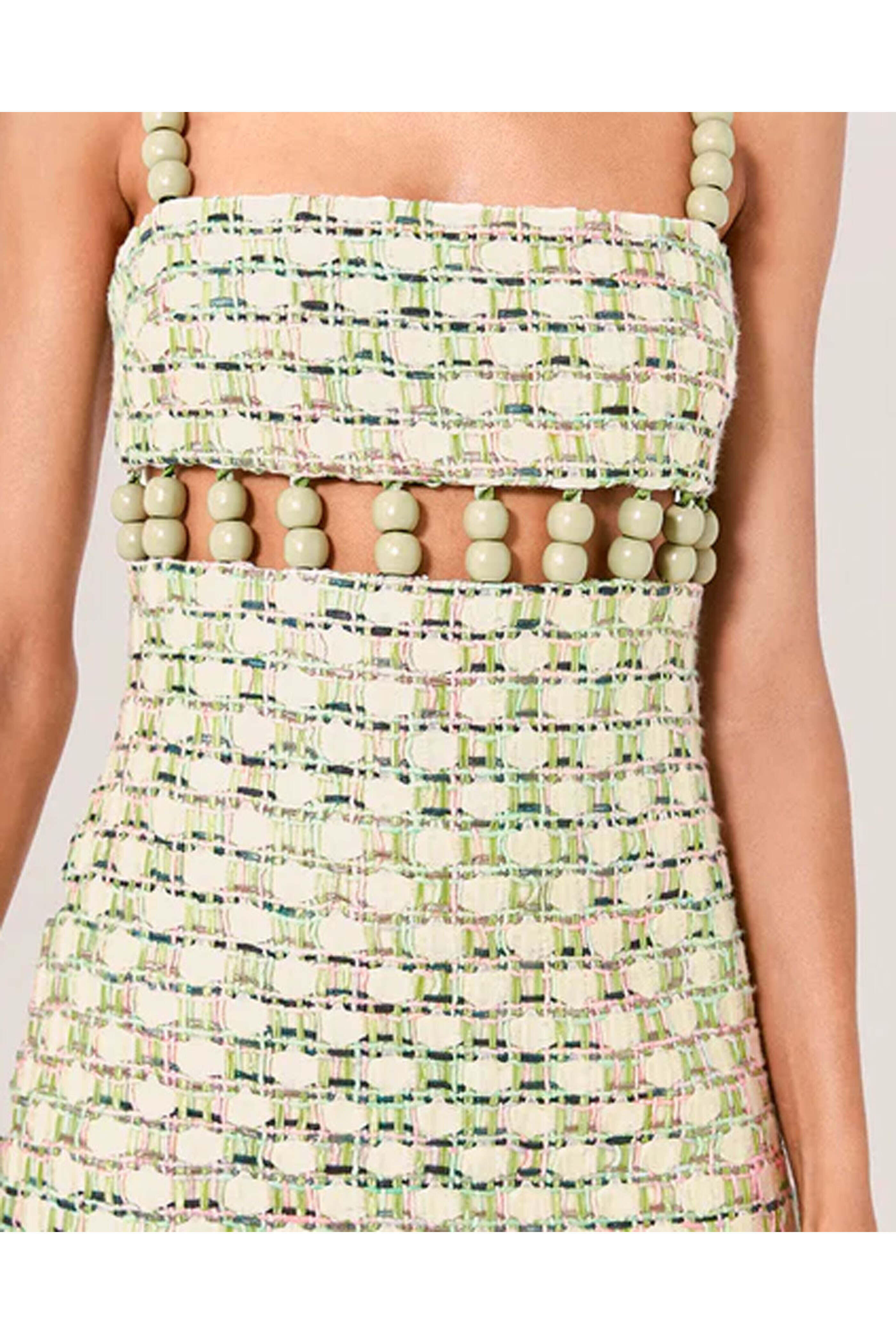 Alexis - Mint Weave Thea Dress