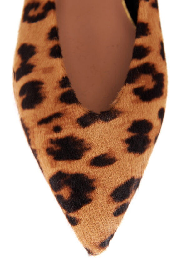 Santoni Nora Animal Print Flat - view 4