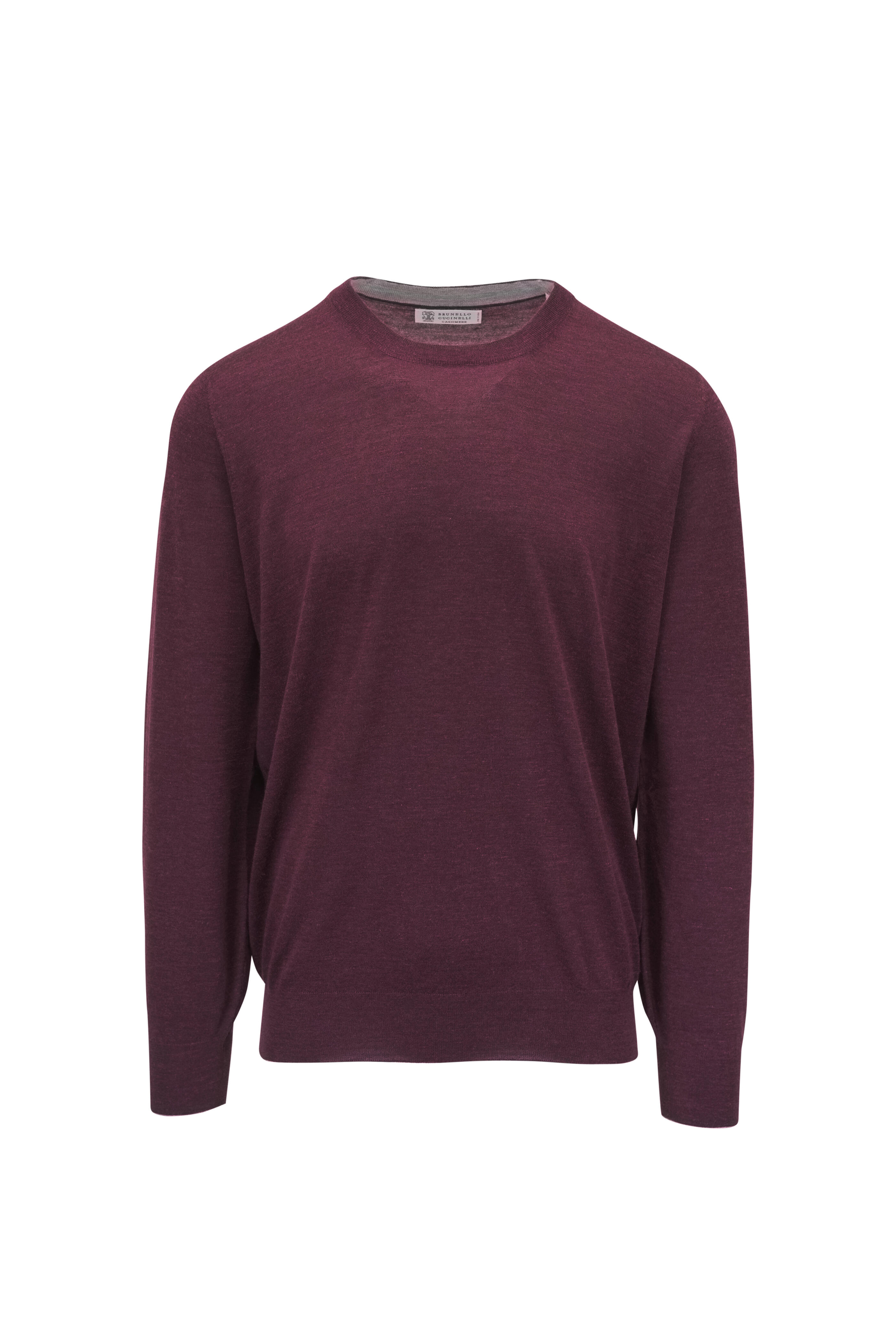【送料&関税込】Brunello Cucinelli Sweater Cashmere sweater for Man in Medium Grey | Brunello Cucinelli