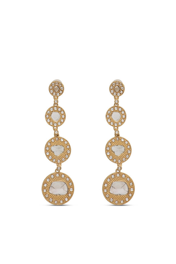 Coomi Eternity Opera Four Tiered Drop Earrings - view 1