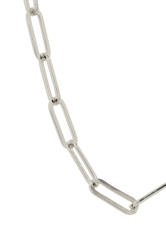 Cristina V. - Medium Paperclip Chain Necklace