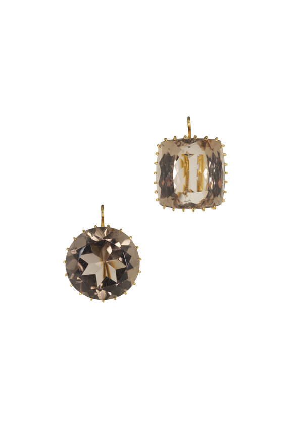 Renee Lewis - Mismatched Quartz Earrings