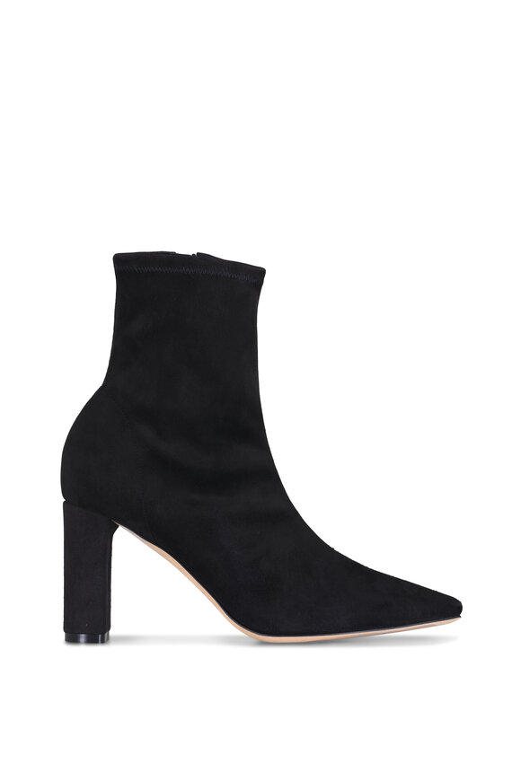 Arteana Marcella Black Suede Boot, 75mm - view 2