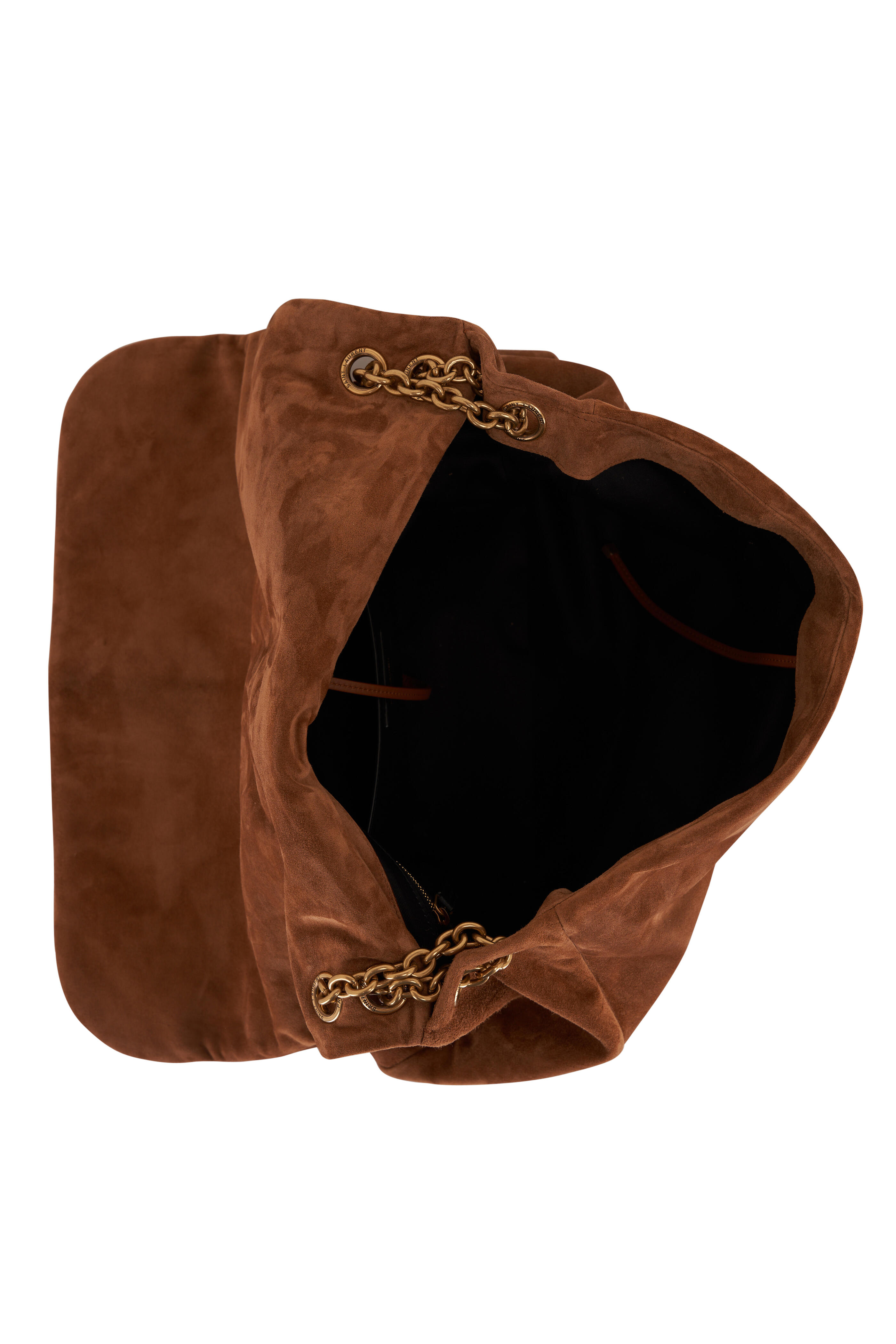 Saint Laurent Jamie Medium YSL Cotton Chain Shoulder Bag