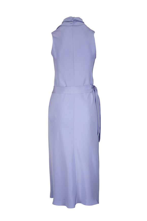 Peter Cohen Victor Chambray 4-Ply Silk Wrap Dress - view 3