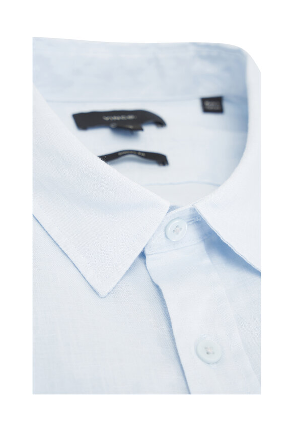 Vince - Glacier Blue Linen Sport Shirt