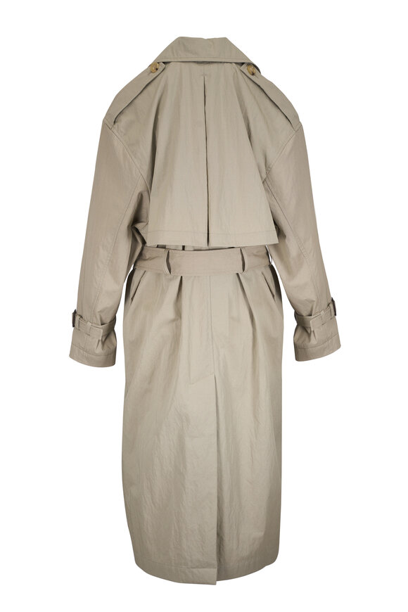 Totême Clay Crisp Summer Trench - view 4