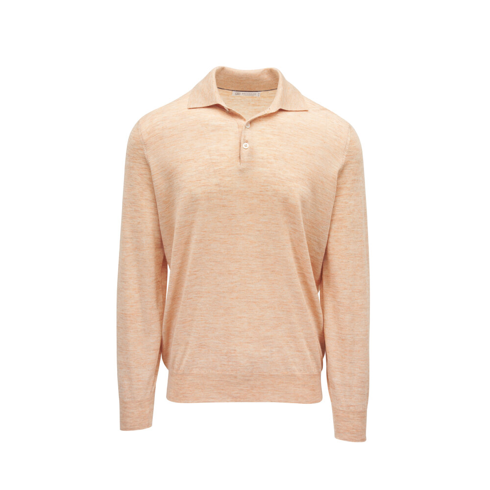 Tシャツ・カットソー BRUNELLO CUCINELLI LONG SLEEVES POLO WITH BOTTOMS uploading-1421340.jpg