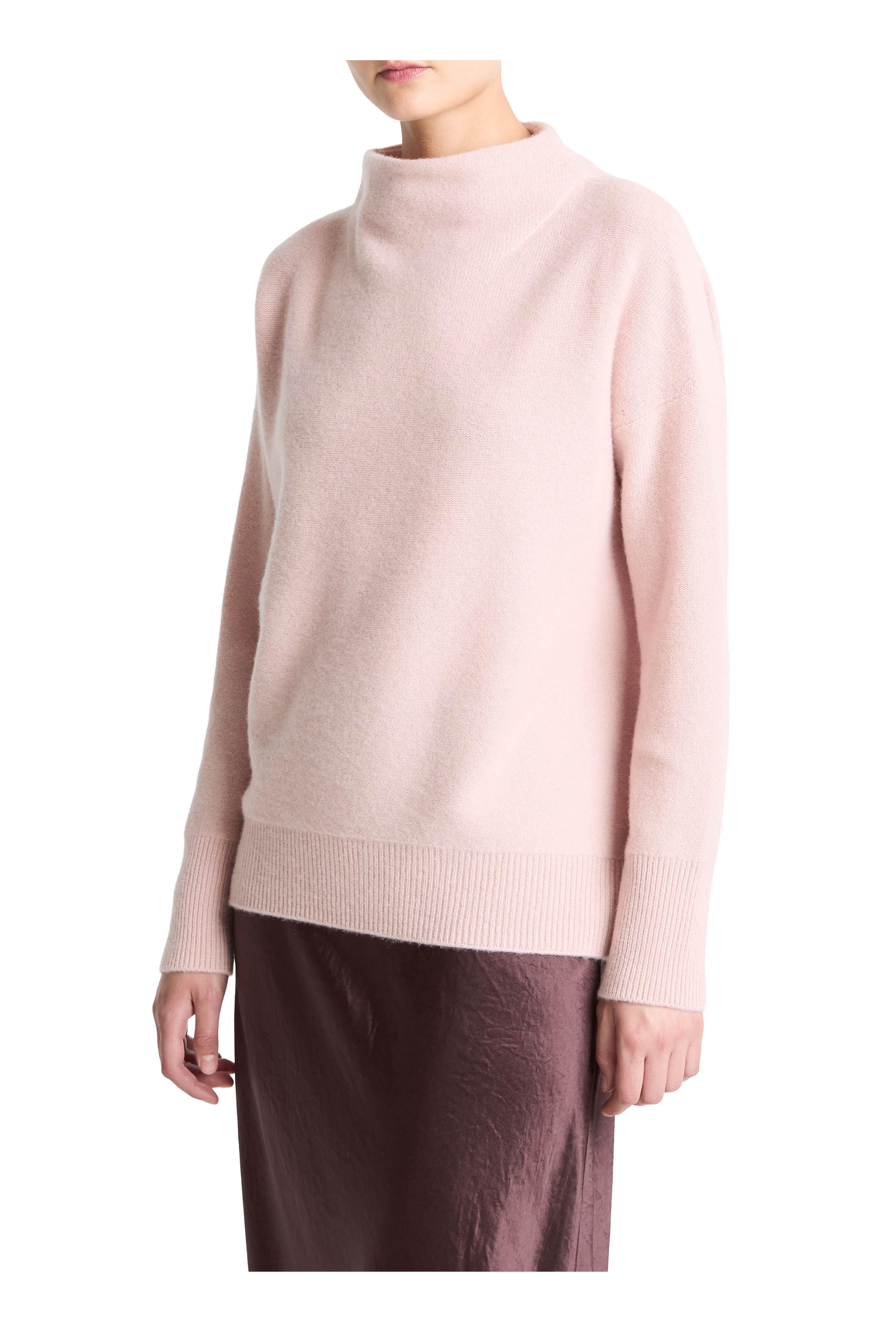 Vince - Balletto Plush Cashmere Funnel Neck Sweater