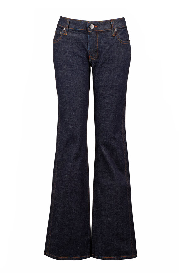 Khaite Conforti Low Rise Denim Flare Jean - view 1