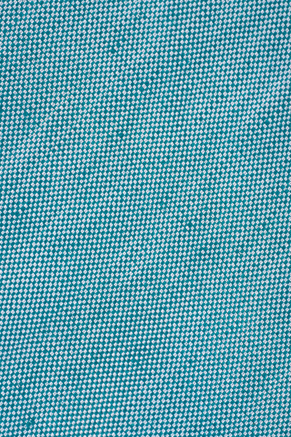 Zegna Green Linen & Silk Necktie - view 2