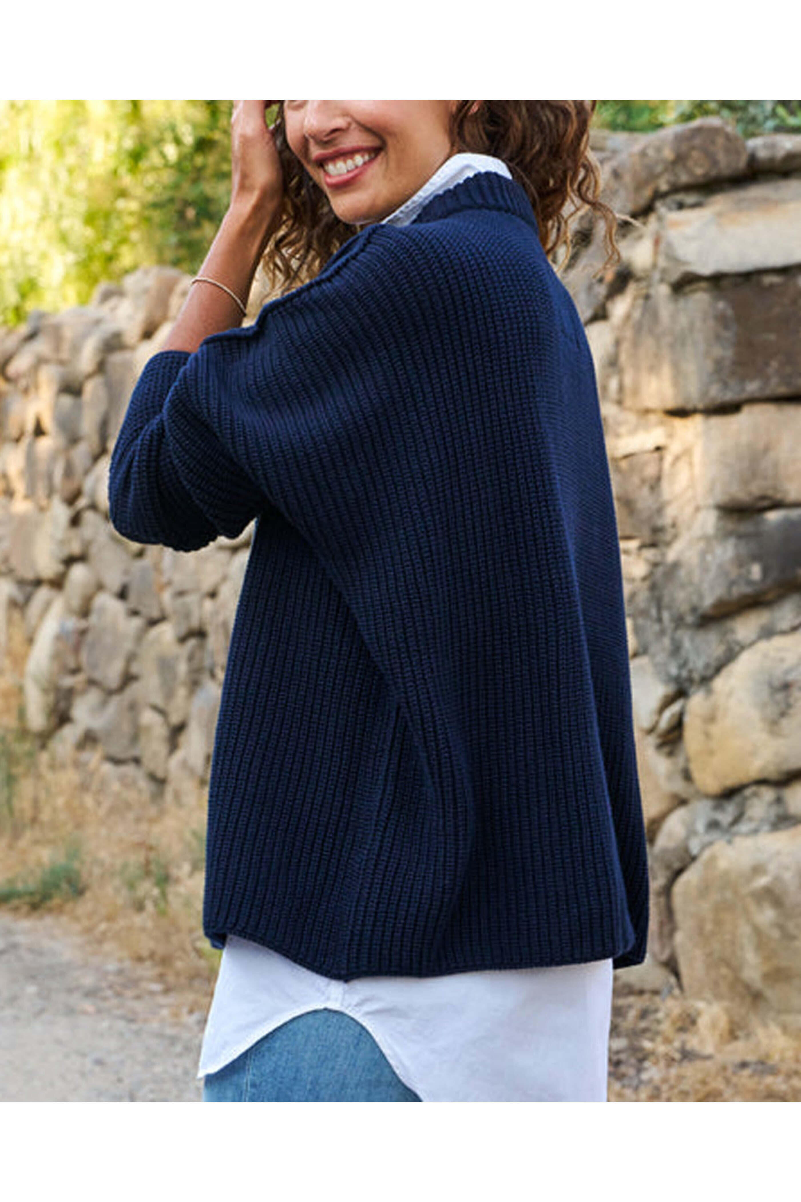 Frank & Eileen - Marine Montecito Sweater