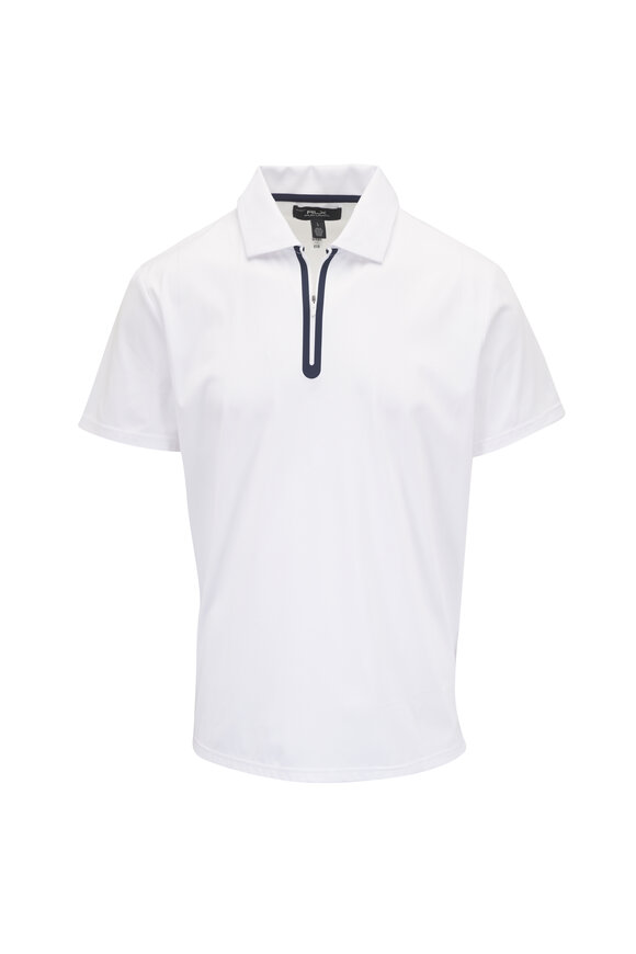 RLX Ralph Lauren Gray Movement Mesh Knit Quarter Zip - view 1