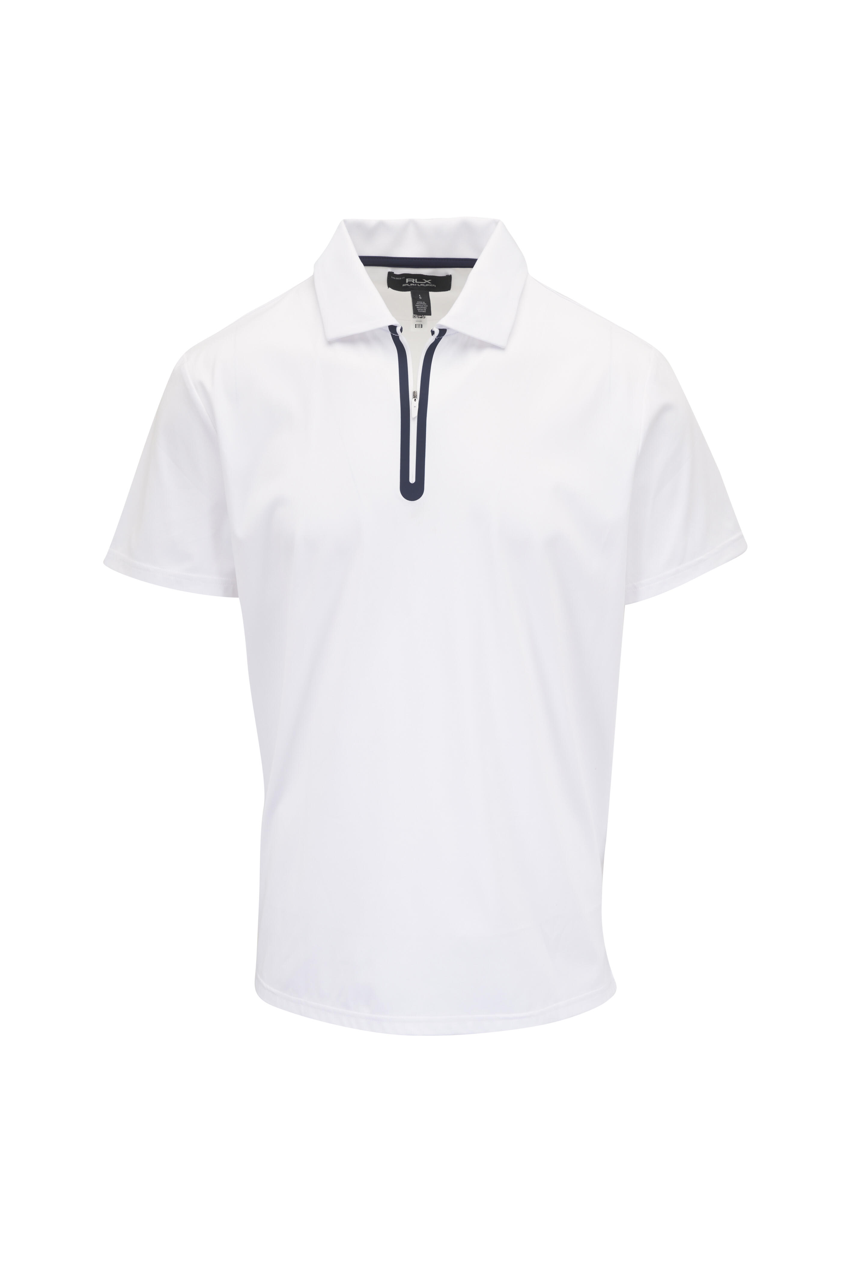 RLX Ralph Lauren - Gray Movement Mesh Knit Quarter Zip - view 1