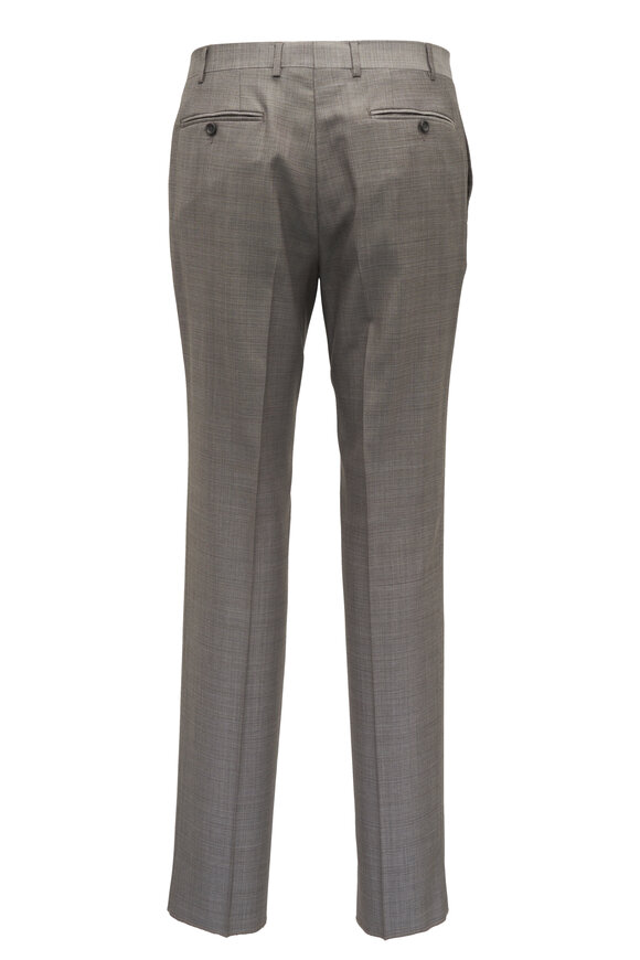 Canali - Solid Tan Wool Suit