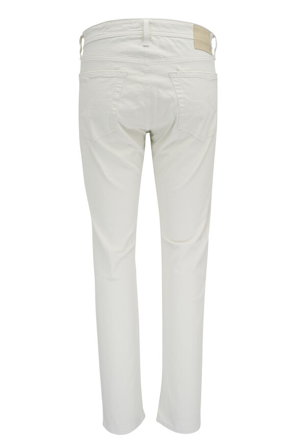 AG - Tellis Off White Sueded Modern Slim Jean