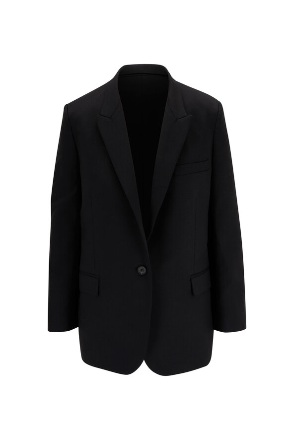 Nili Lotan - Diane Black Wool Blazer 