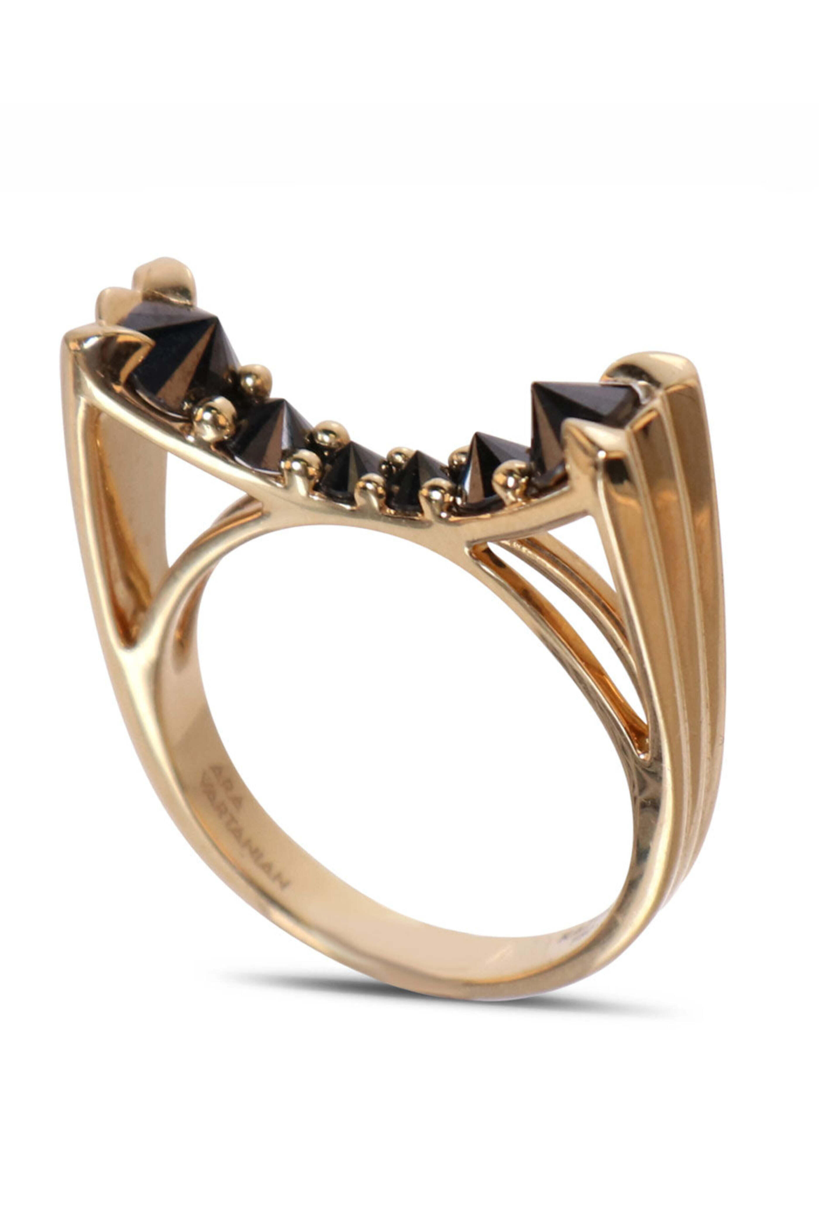 Ara Vartanian - Black Diamond Inverted Ring