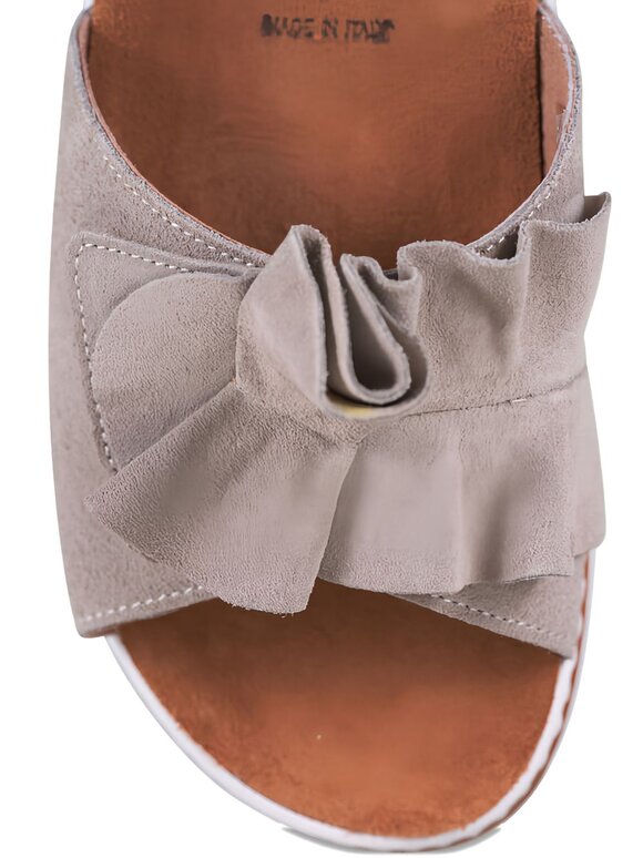 Ron White Frani Dove Suede Slide, 40mm - view 5