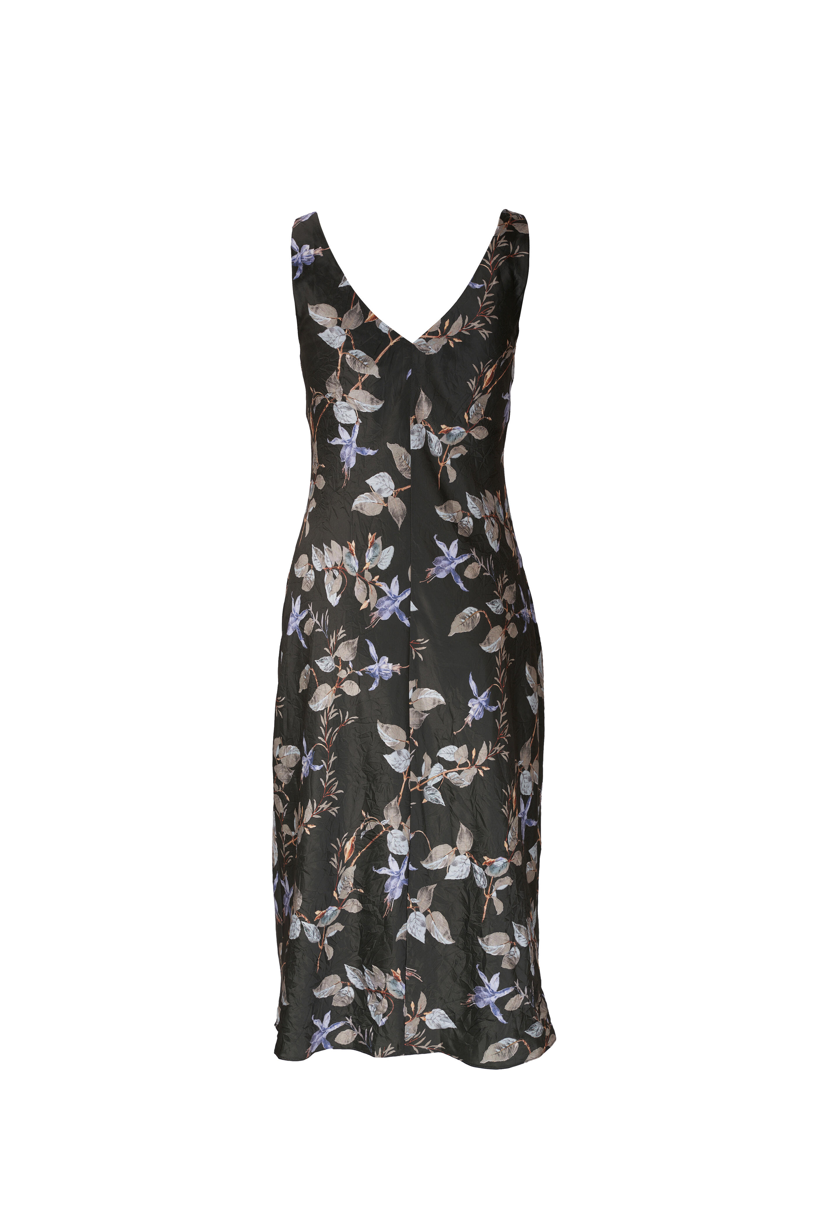 Vince - Eden Bellflower Print V-Neck Slip Dress | Mitchell Stores