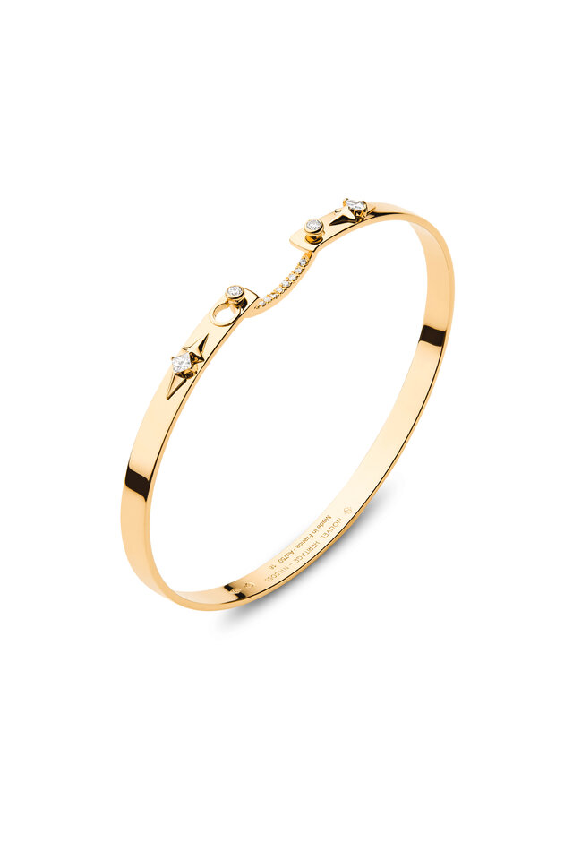 Nouvel Heritage - 18K Rose Gold Business Meeting Bangle