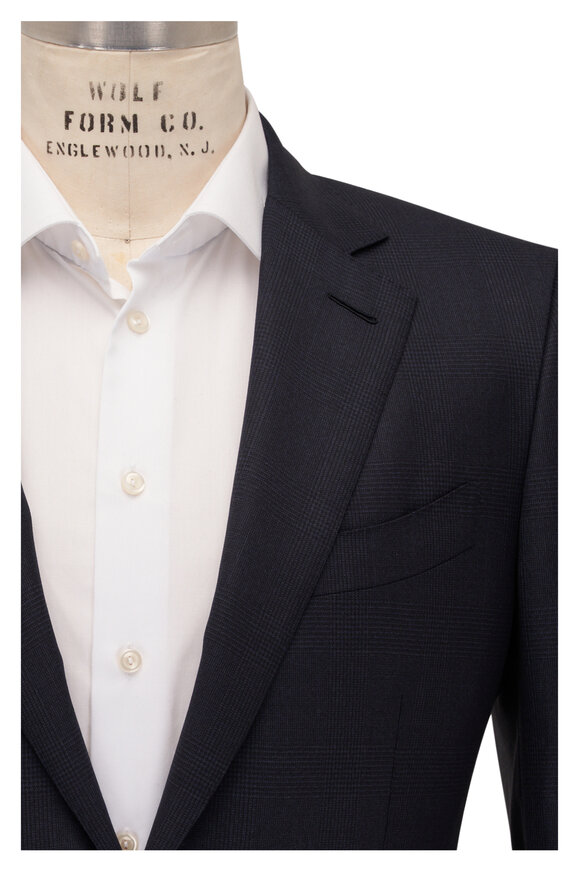 Tom Ford - O'Connor Dark Navy Prince of Wales Wool Suit