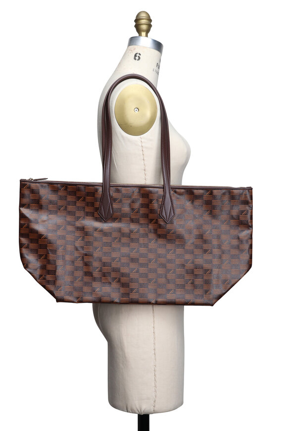 Moreau Paris Medium Chocolate Louis 1882 Voge Tote - view 5
